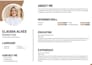 write a professional ats optimized resume and CV